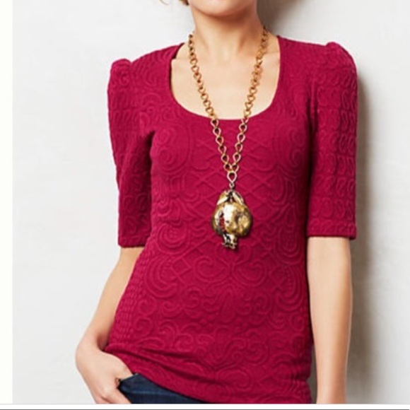 Anthropologie Deletta top. Sz small. - Picture 1 of 6